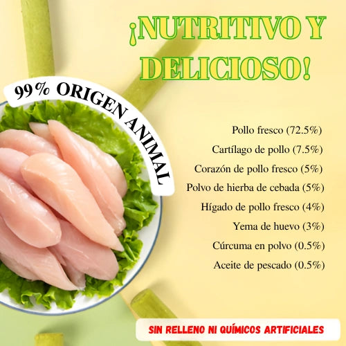 Snacks de Dentición de Hierba Gatera