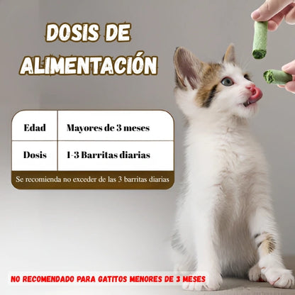 Snacks de Dentición de Hierba Gatera